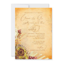 Bohème rustique 2 Mariage de tournesol