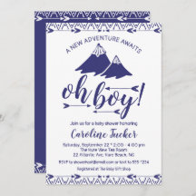 Boho Adventure Await Baby Boy Shower