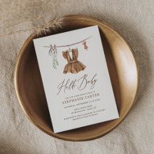 Boho Aquarelle Bébé Vêtements Fille Baby shower