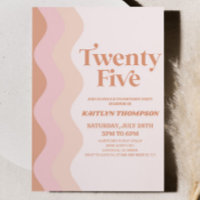 Boho Bohemian Twenty Five 25e fête d'anniversaire