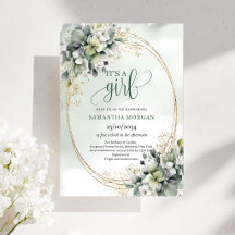 Boho Botanique Vert Blanc Foliage C'est Une Fille