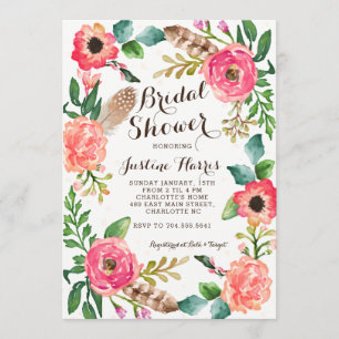 Invitation Boho Bridal Shower