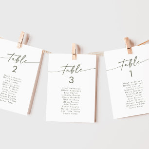 Invitation Boho Chic Green et White Hanging Graphique de sièg