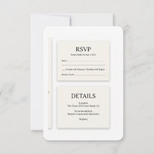 Invitation Boho Désert Suite d'Invitation de Mariage en Terra