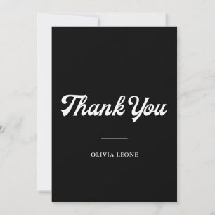 Invitation Boho et Retro Black   FÊTE DES MARIÉES