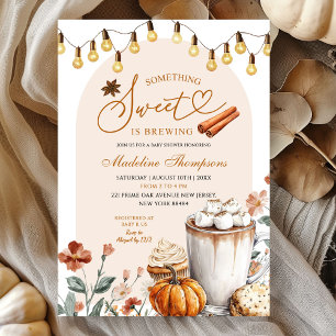 Invitation Boho Fall Quelque chose de sucré brasse du Baby sh