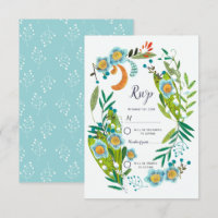 Boho Floral Lily de Vallée Mariage