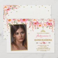 Boho Floral Tiara Dreamcatcher / Girly Quinceañera