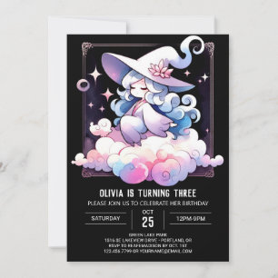Invitation Boho Fun Wizard Anniversaire