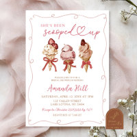 Boho Ice Cream Elle a été emportée Fête des mariée