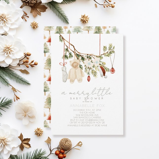 Invitation Boho Merry Petits Vêtements de bébé Baby shower de (Créateur téléchargé)