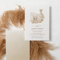 Boho Nursery Chic Baby shower