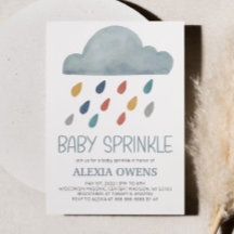 Boho Rainbow Pluie Baby shower