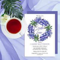Boho Tropical Feuilles pourpre | Thé nuptial vert