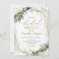 Boho vert eucalyptus feuillage brunch nuptial