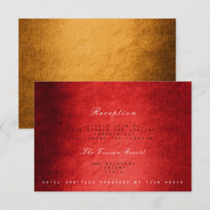 Invitation Bois Automne Automne Vip Mariage Réception