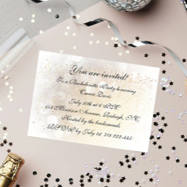Invitation Bokeh Bachelorette