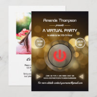 Bokeh Virtual Birthday Party Photo