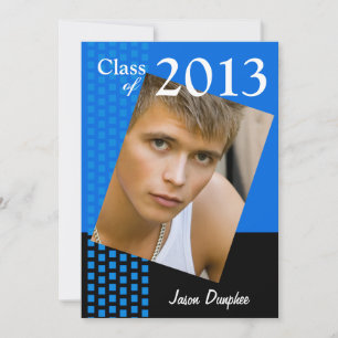 Invitation Bold Fresh Class of 2013 Grad Photo Party