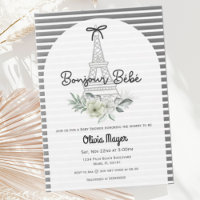 Bonjour Bebe Français Paris Baby shower élégant