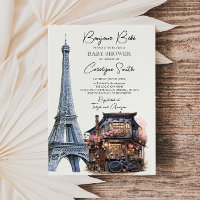 Bonjour Bebe Français Paris Baby shower parisien