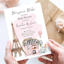 Bonjour Bebe Paris Baby shower parisien
