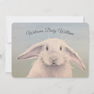 Invitation Bonjour Bunny