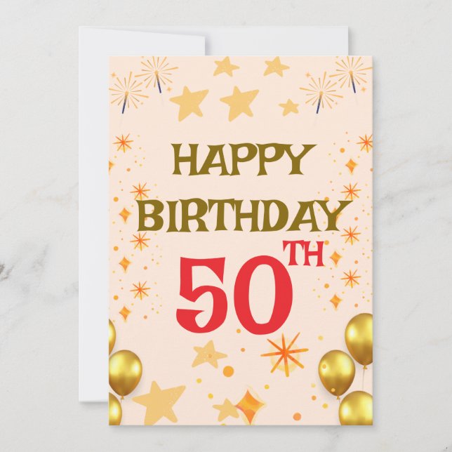 INVITATION BONJOUR D'ANNIVERSAIRE (Devant)