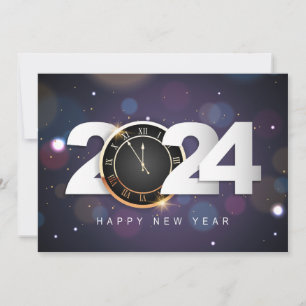 Invitation Bonne année 2024