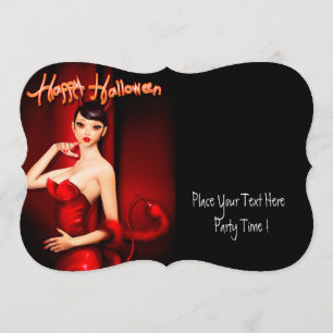 Invitation Bonne fête d'Halloween