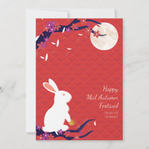 Invitation Bonne Moyenne Automne Festival Rabbit Moon Flat Ca