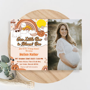 Invitation Boo Baby shower Notre Petit Boo A Presque Dû