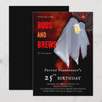 Boos and Brews Ghost Halloween fête du 25e anniver