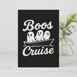 Invitation Boos cruise 
