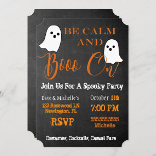 Invitation Booze And Boos Halloween Boo Sur Cocktail Party