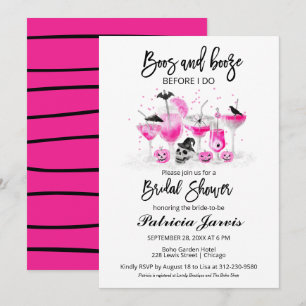 Invitation Booze Et Booze Avant De Faire Fête des mariées Hal
