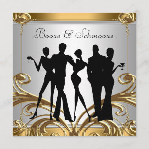 Invitation Booze et Schmooze