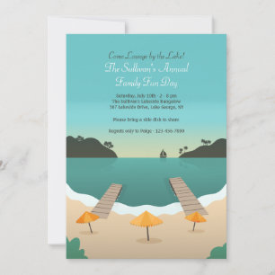 Invitation Bord de Lac