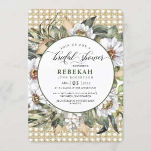 Invitation Botanique Bohème Bohème Bridal