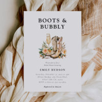 Bottes et bulles de la Fête des mariées occidental