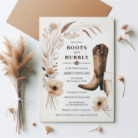 Bottes Et Fête des mariées Bubbly