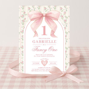 Invitation Boue Blush Fancy One Love Shack 1er anniversaire