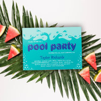 Boues d'eau - Anniversaire de enfant Pool Party