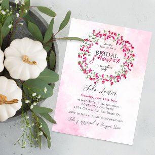 Invitation Bougainvillea Fête des mariées Fleur sauvage tropi