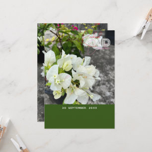 Invitation bougainvillée blanche ou bougainvillée blanche com