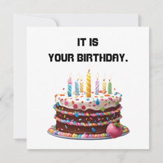 Invitation Bougies de gâteau d'anniversaire personnalisées Cé