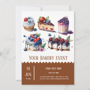 Invitation Boulangerie