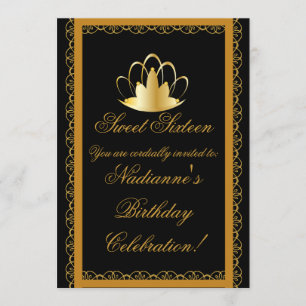 Invitation Boule-Personnaliser royale de couronnement de