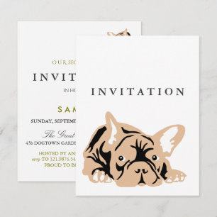 Invitation Bouledogue Français