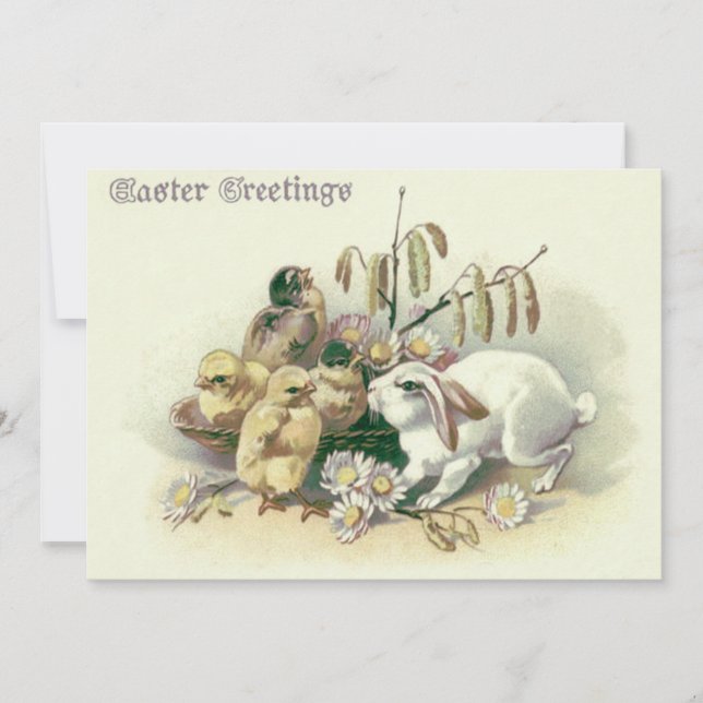 Invitation Boulet de Pâques (Devant)